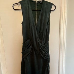 Marciano XS velvet greenish blue dress